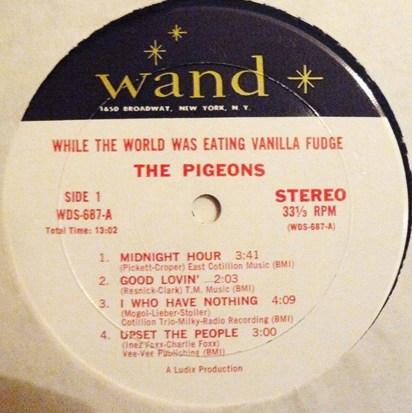 The Pigeons (2) - While The World Was Eating Vanilla Fudge