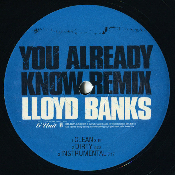 50 Cent - I'll Whip Ya Head Boy (Remix) / You Already Know (Remix)