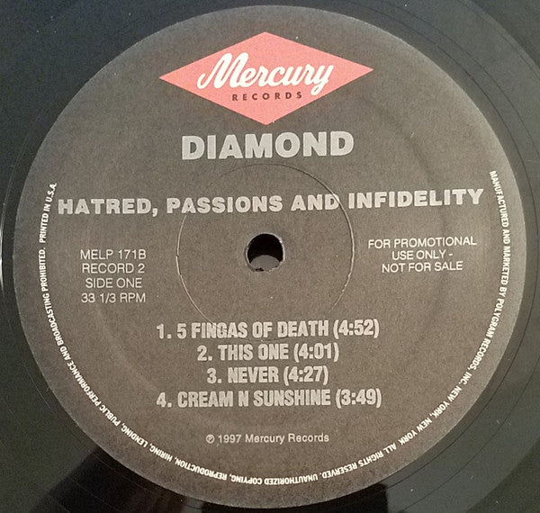 Diamond D - Hatred, Passions And Infidelity