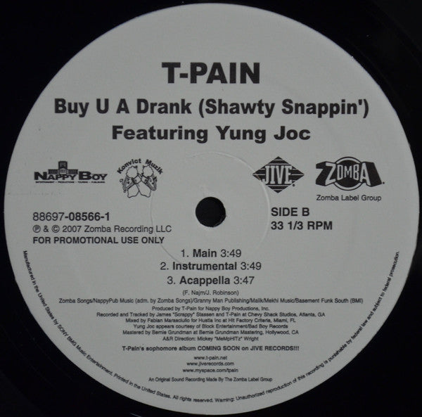 T-Pain - Buy U A Drank (Shawty Snappin')