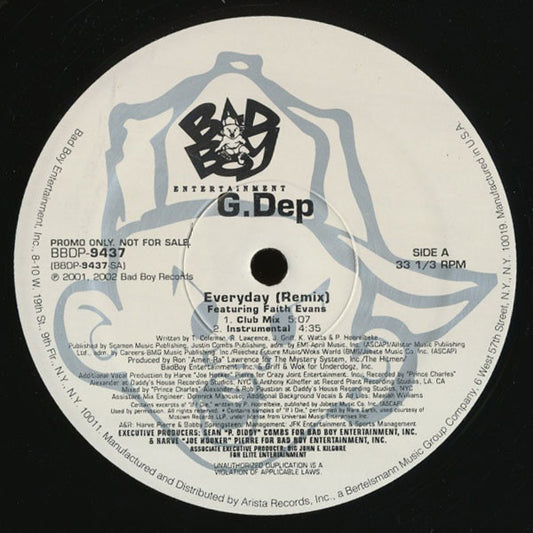 G-Dep - Everyday (Remix)