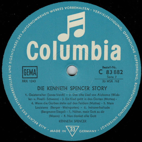 Die Kenneth Spencer Story