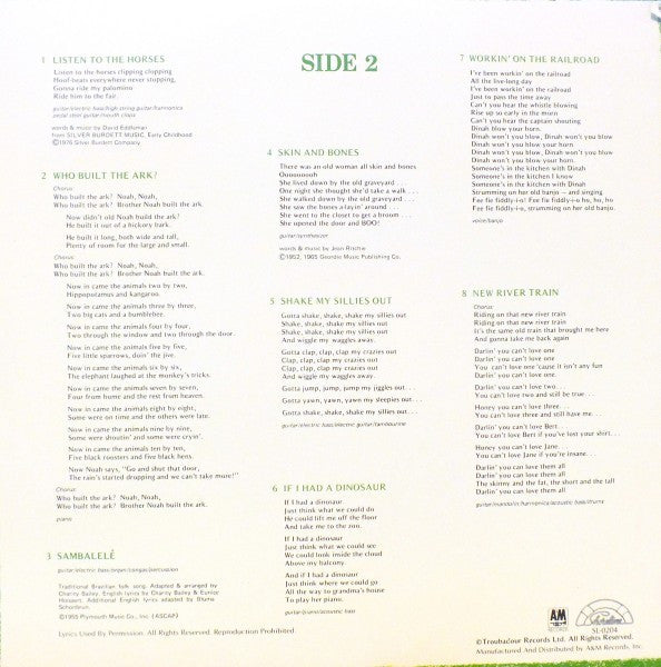 Raffi (2) - More Singable Songs