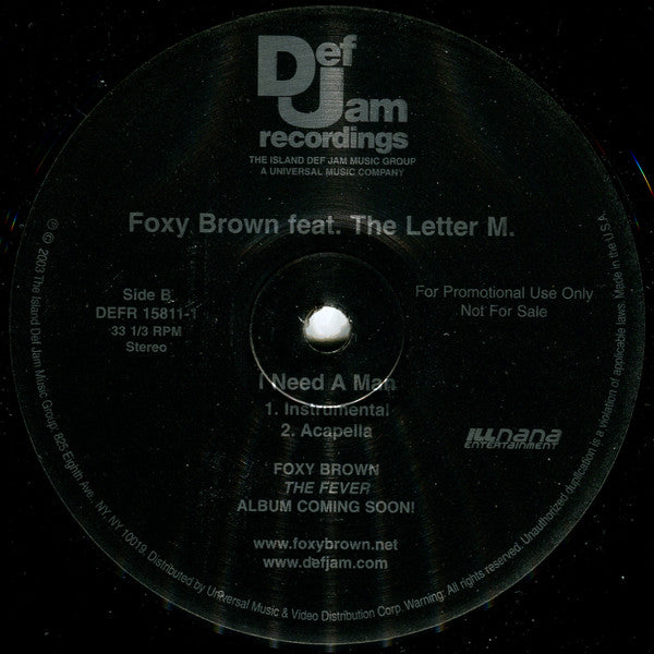 Foxy Brown - I Need A Man