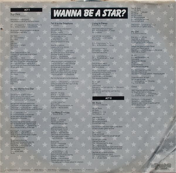 Chilliwack - Wanna Be A Star