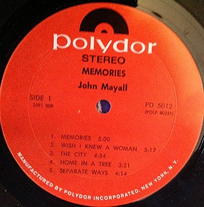 John Mayall - Memories
