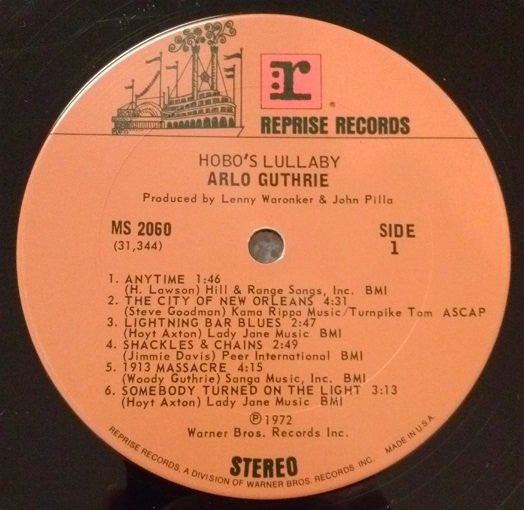 Arlo Guthrie - Hobo's Lullaby