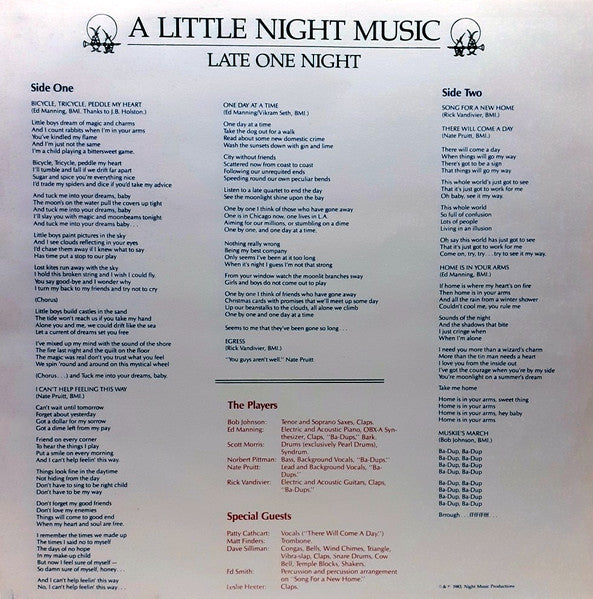 A Little Night Music - Late One Night