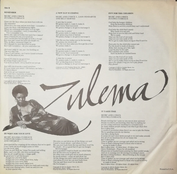 Zulema - Suddenly There Was You