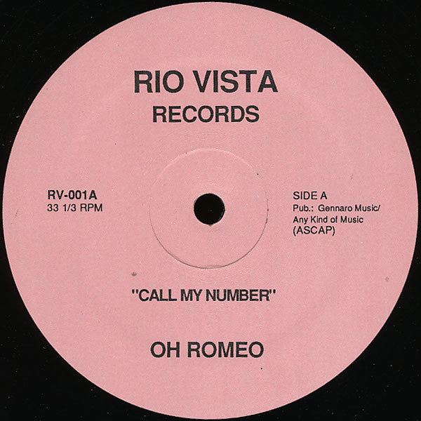 Oh Romeo - Call My Number