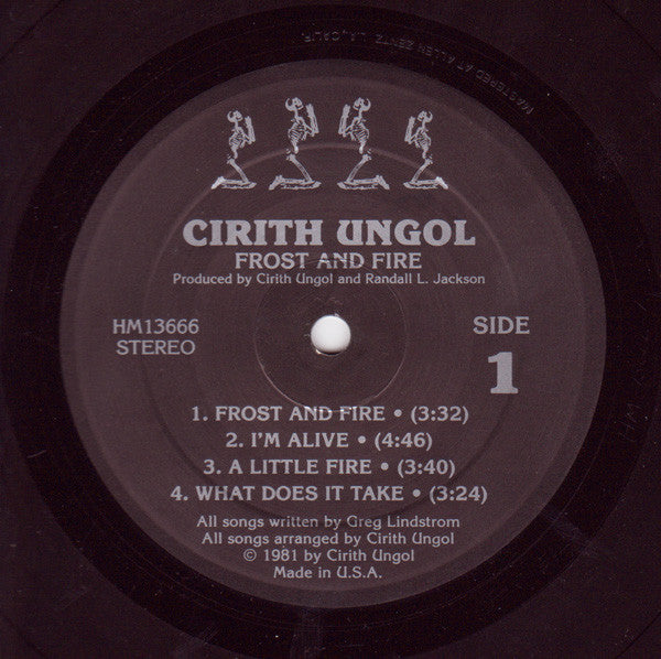 Cirith Ungol - Frost And Fire