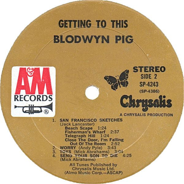 Blodwyn Pig - Getting To This