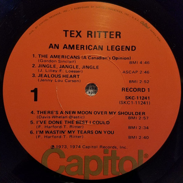 Tex Ritter - An American Legend