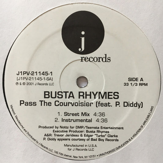 Busta Rhymes - Pass The Courvoisier