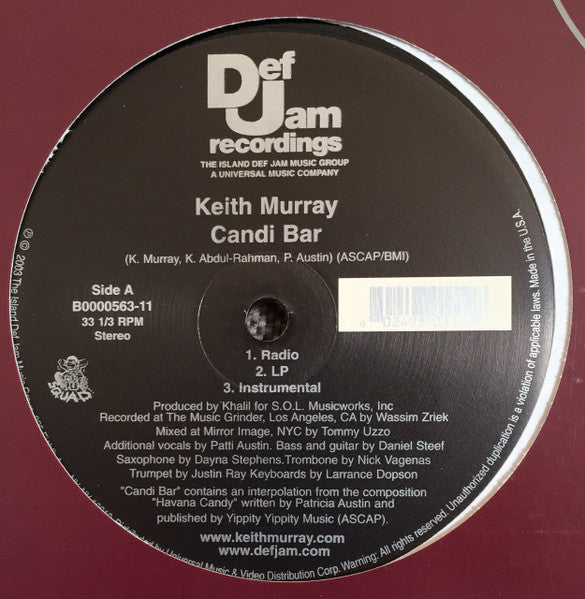 Keith Murray - Candi Bar