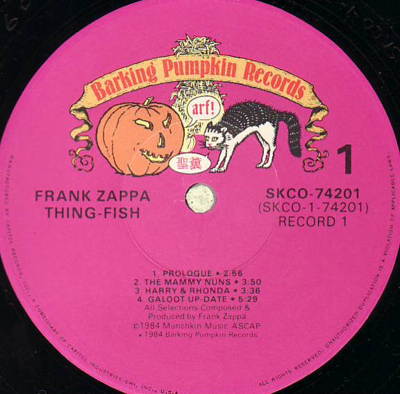 Frank Zappa - Thing-Fish