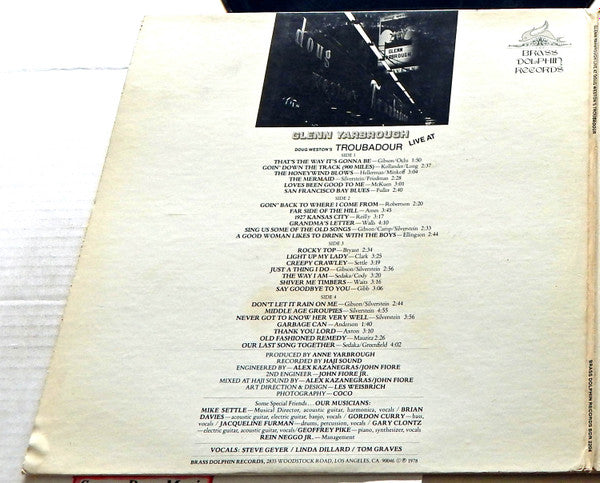 Glenn Yarbrough - Live At Doug Weston's Troubadour