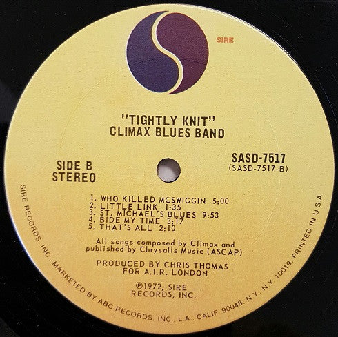 Climax Blues Band - Tightly Knit