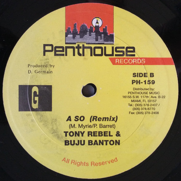 Tony Rebel - A So