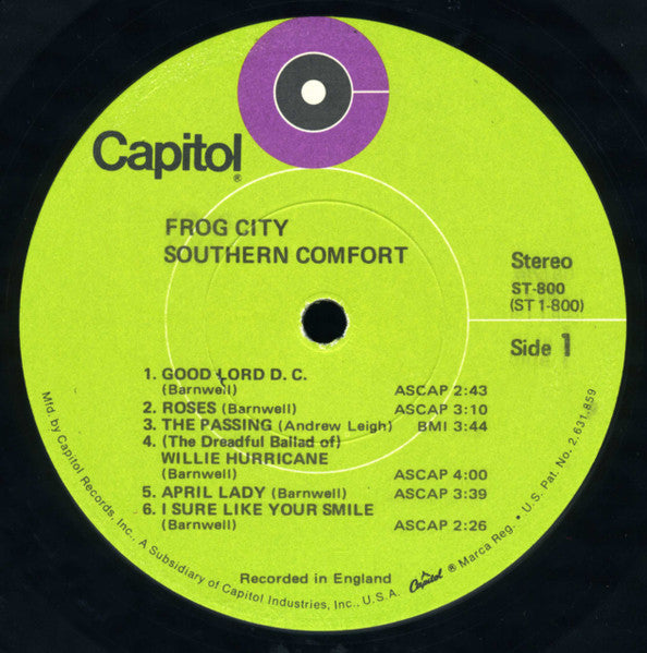 Southern Comfort (3) - Frog City