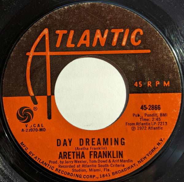 Aretha Franklin - Day Dreaming / I've Been Loving You Too Long