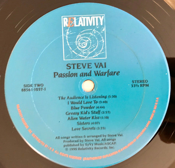 Steve Vai - Passion And Warfare