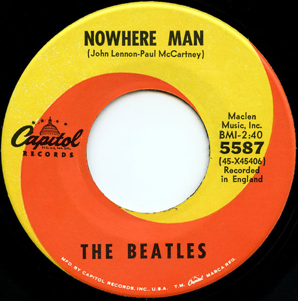 The Beatles - Nowhere Man / What Goes On