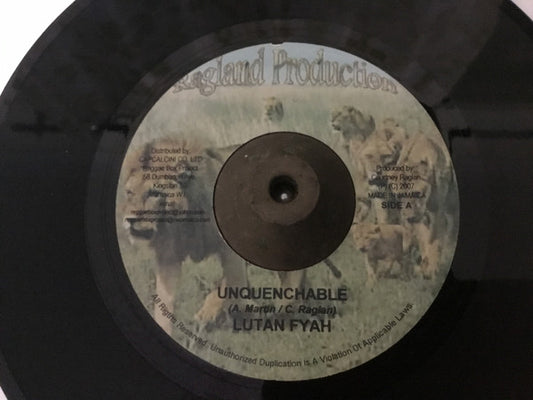 Lutan Fyah - Unquenchable
