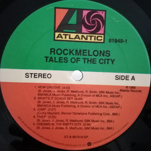 The Rockmelons - Tales Of The City