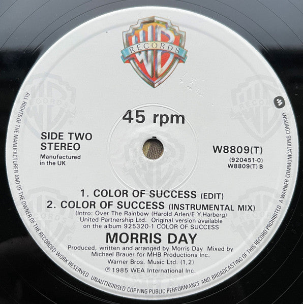 Morris Day - Color Of Success