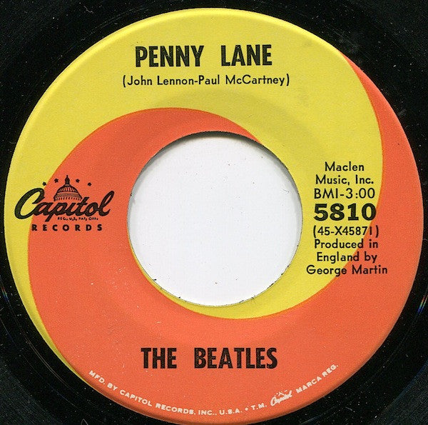 The Beatles - Strawberry Fields Forever / Penny Lane