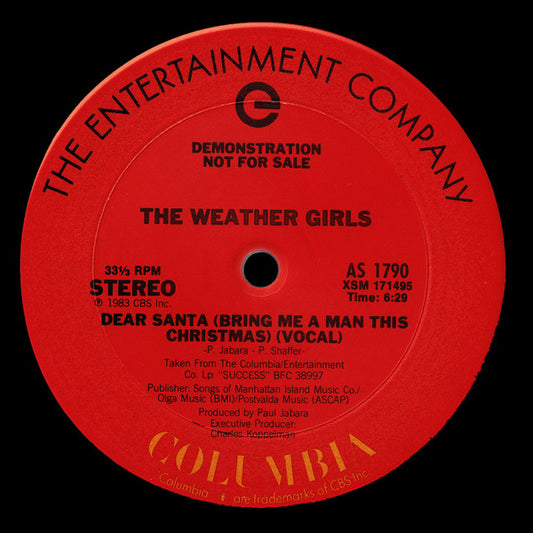 The Weather Girls - Dear Santa (Bring Me A Man This Christmas)