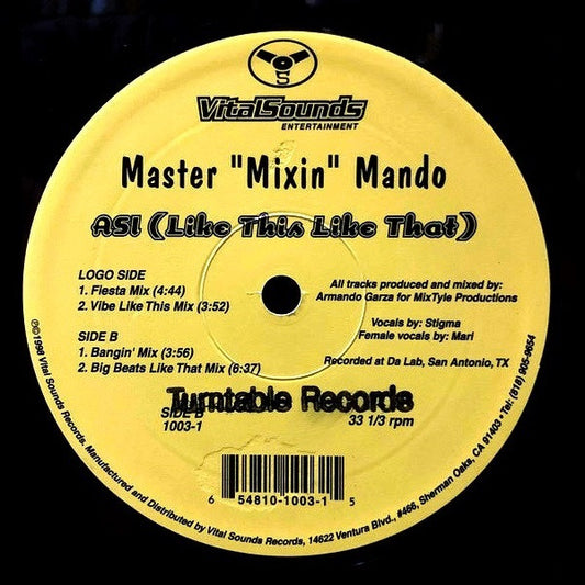 Master "Mixin" Mando - ASI (Like This Like That)