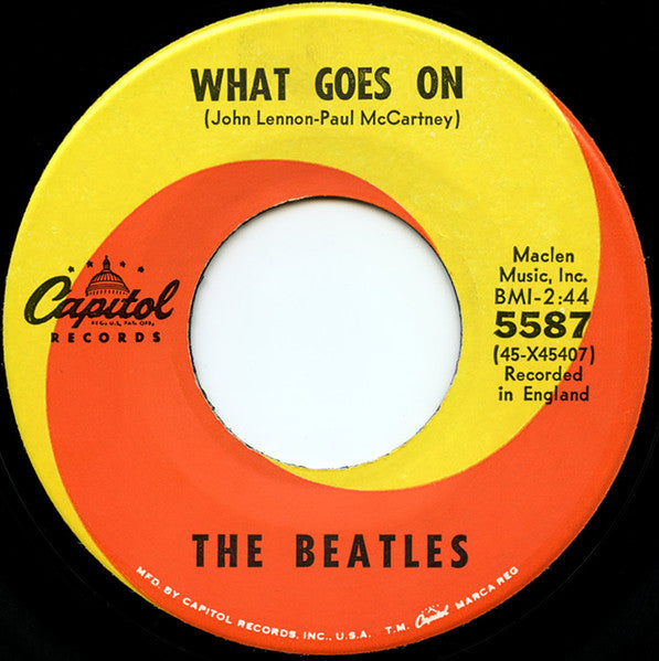 The Beatles - Nowhere Man / What Goes On