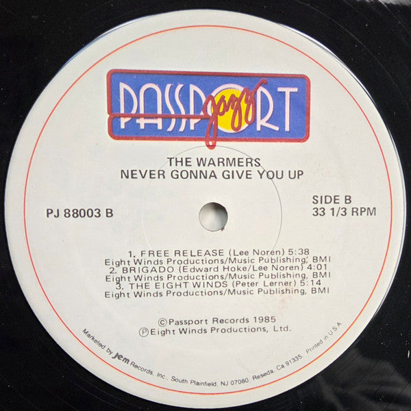 The Warmers (2) - Never Gonna Give You Up