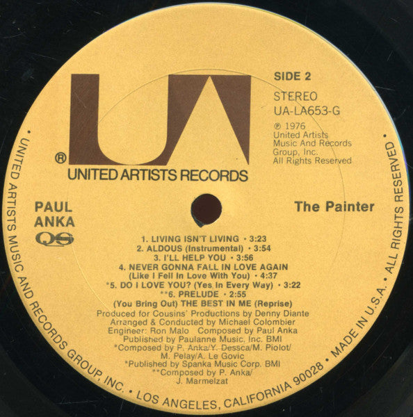 Paul Anka - The Painter
