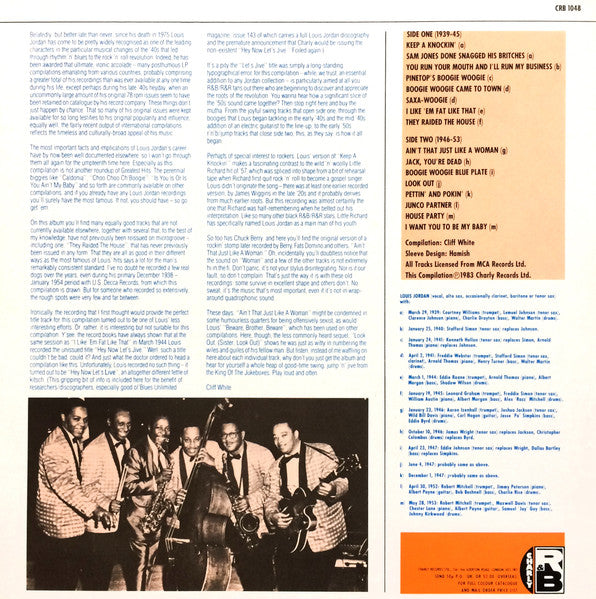 Louis Jordan And His Tympany Five - Look Out! ...It's Louis Jordan And The Tympany Five