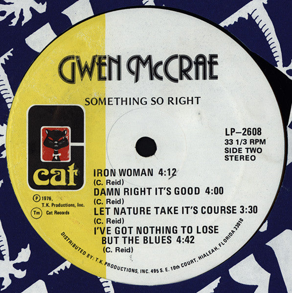 Gwen McCrae - Something So Right