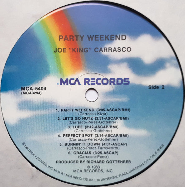 Joe King Carrasco & The Crowns - Party Weekend