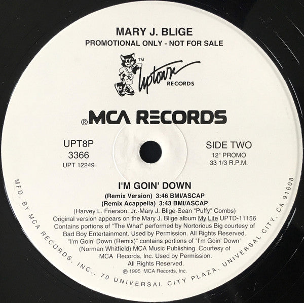 Mary J. Blige - I'm Goin' Down