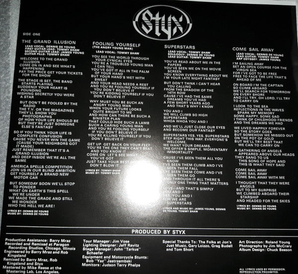 Styx - The Grand Illusion
