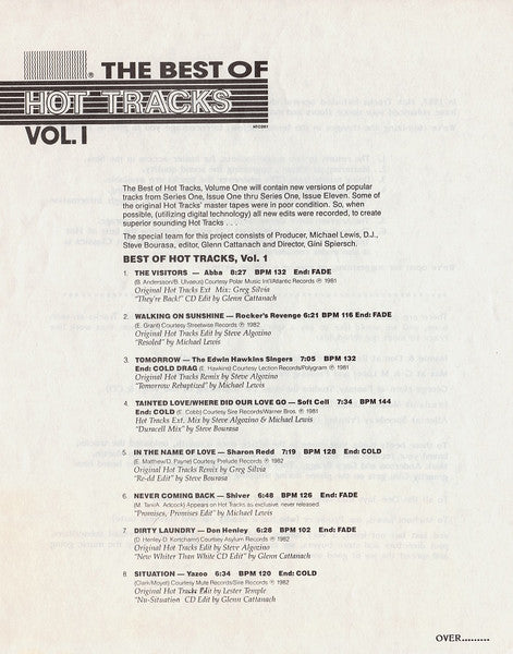 Various - The Best Of Hot Tracks Vol. 1