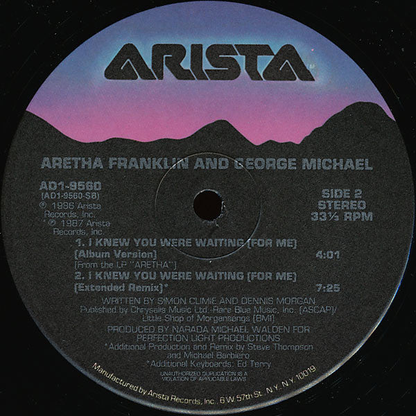 Aretha Franklin - I Knew You Were Waiting (For Me)