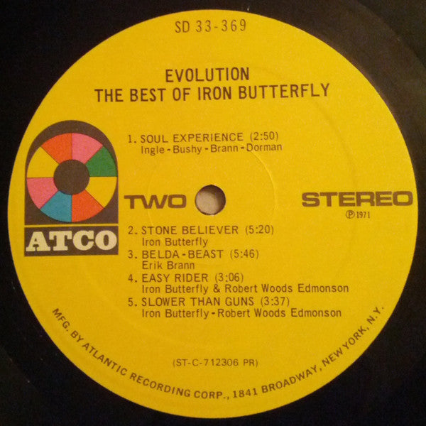 The Best Of Iron Butterfly Evolution