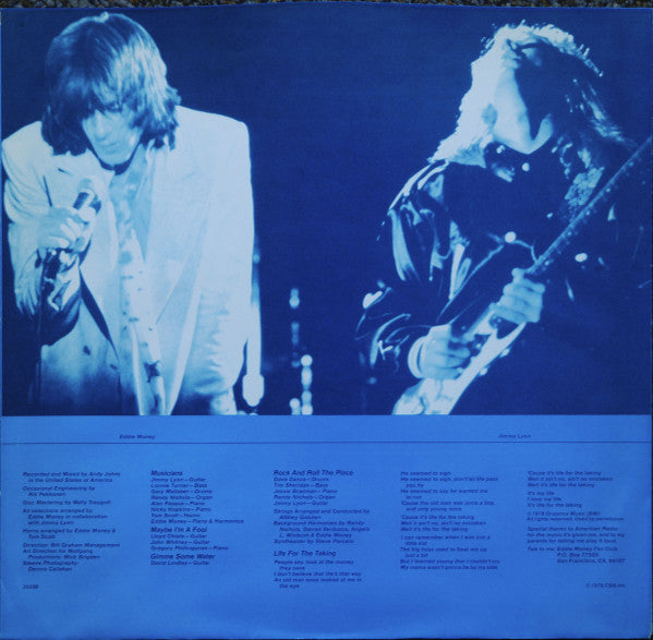 Eddie Money - Life For The Taking