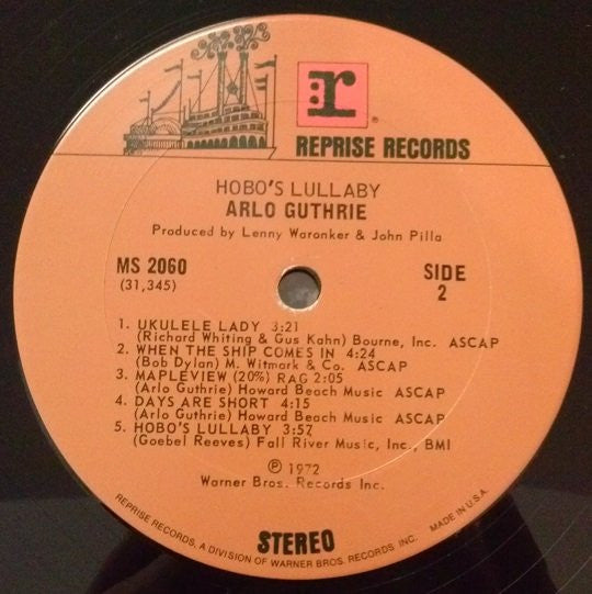 Arlo Guthrie - Hobo's Lullaby