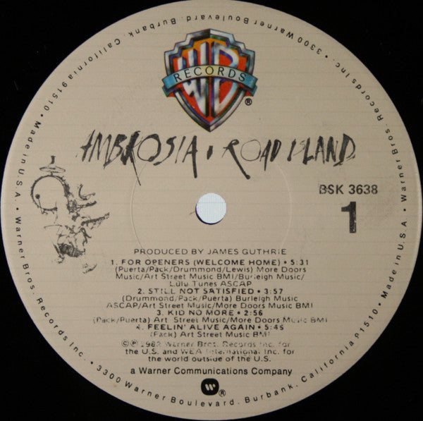 Ambrosia (2) - Road Island