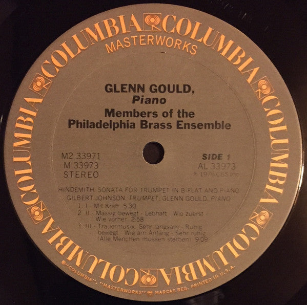 Glenn Gould - The Complete Sonatas For Brass And Piano