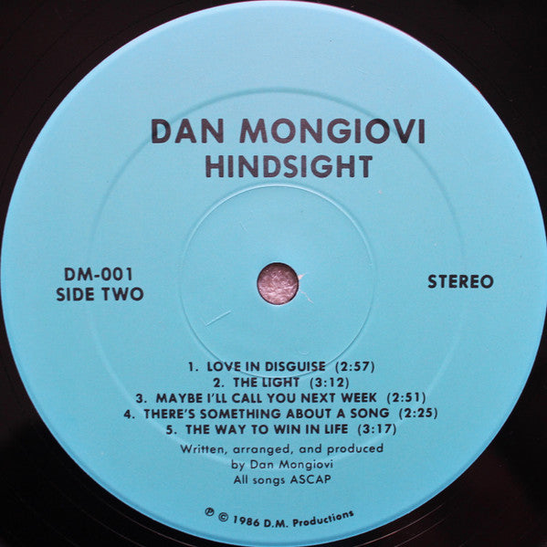 Dan Mongiovi - Hindsight