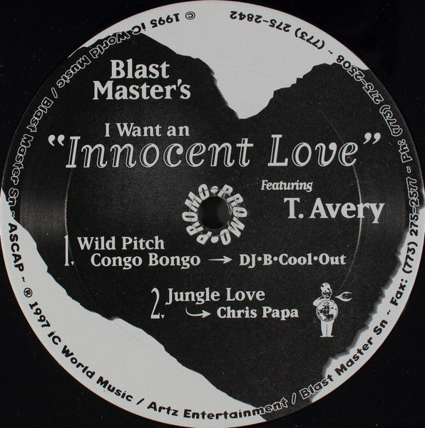 Blast Master's - I Want An Innocent Love